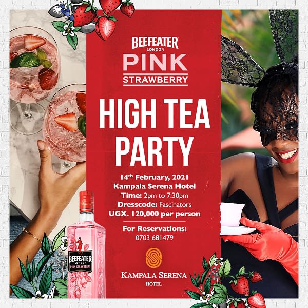 Serena Hotel Kampala Beefeater High Tea Party Facebook Post